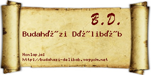Budaházi Délibáb névjegykártya